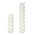 5-Tier Vertical Shoe Rack, Space-Saving, Stackable Entryway Organizer