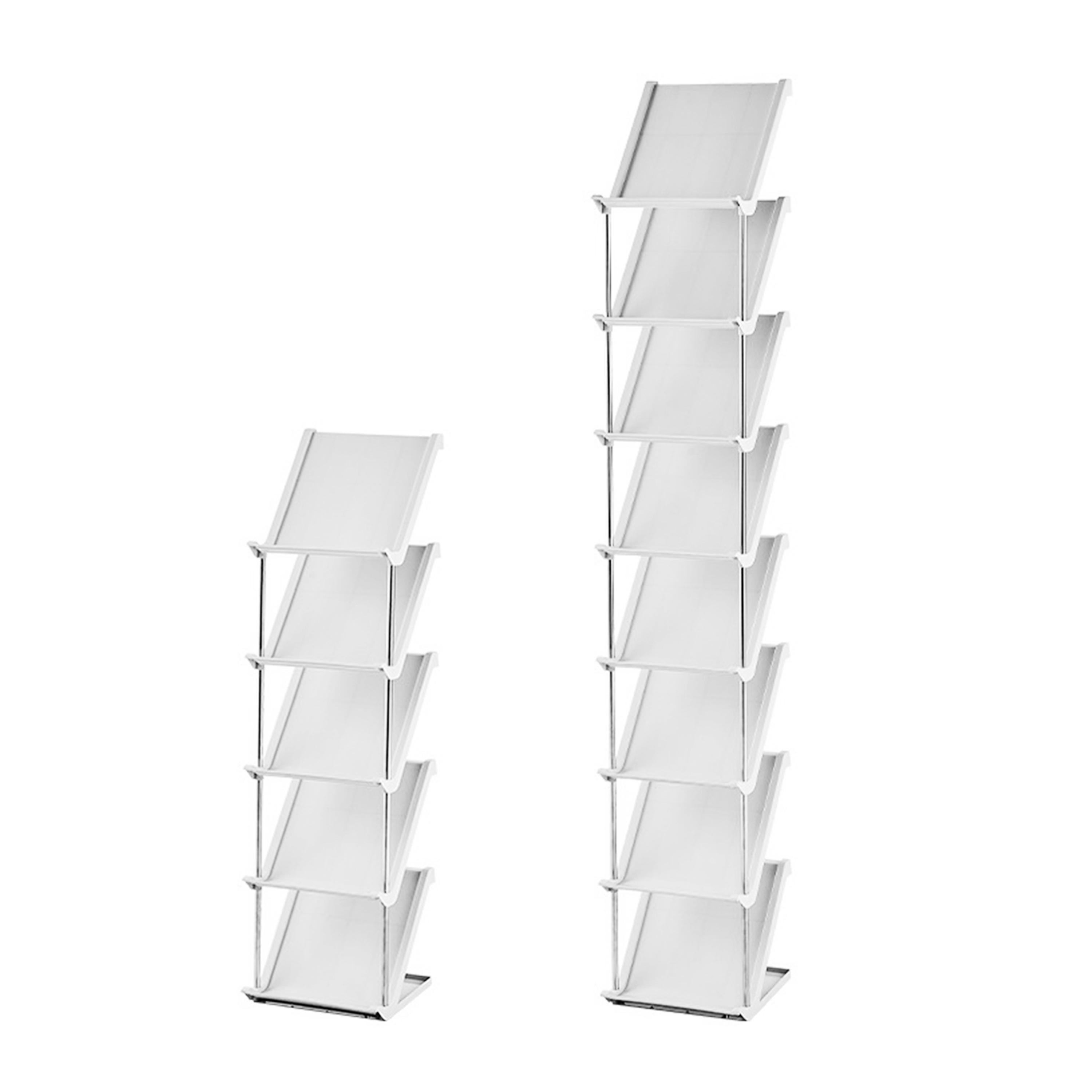 5-Tier Vertical Shoe Rack, Space-Saving, Stackable Entryway Organizer